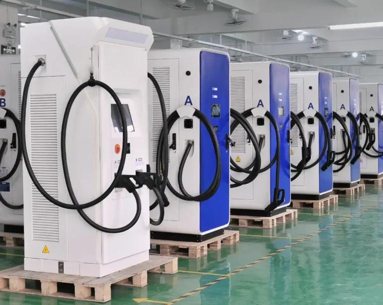 某大型直流充電樁生產(chǎn)企業(yè)A large DC charging pile manufacturing enterprise